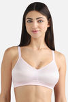 Wacoal Single Layered Non-Wired Full Coverage T-Shirt Bra - Light Pink — thumbnail 2